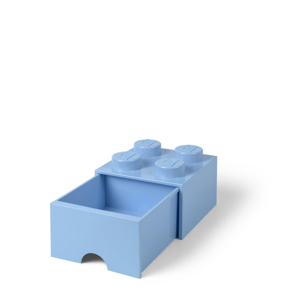 4005 LEGO Brick Drawer 4 Knob - Light Royal Blue