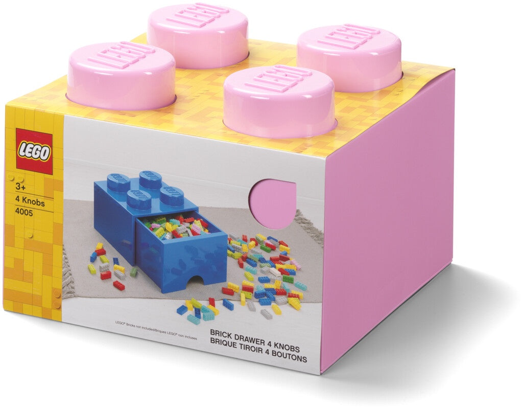 4005 LEGO Brick Drawer 4 Knob - Light Purple