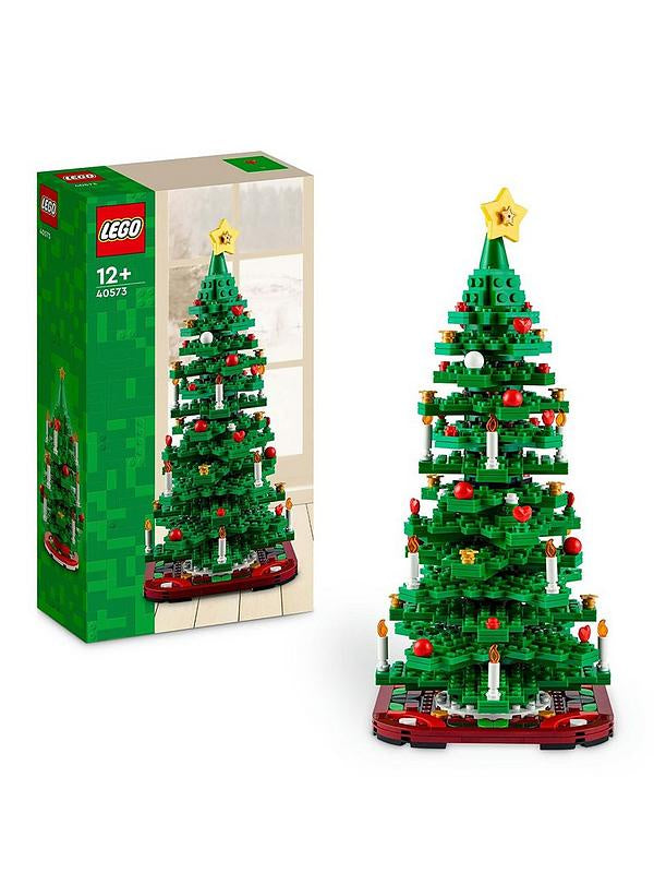 LEGO® Iconic Christmas Tree Toy, Festive Decor Set for Kids 40573