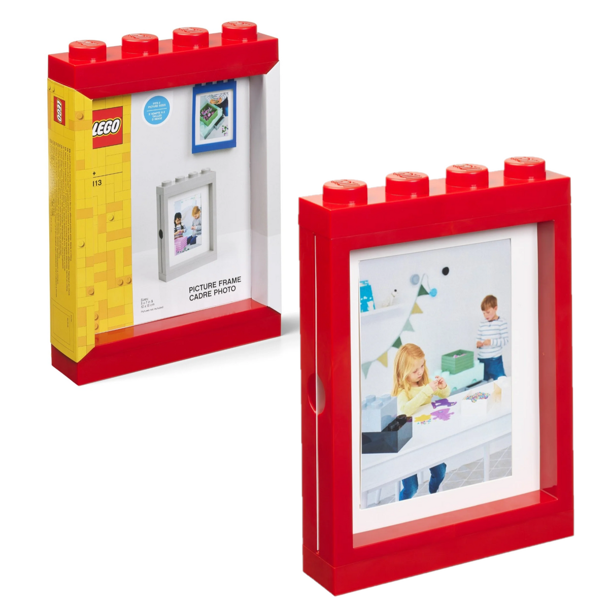 4113 LEGO Picture Frame - Red – Pops Toys