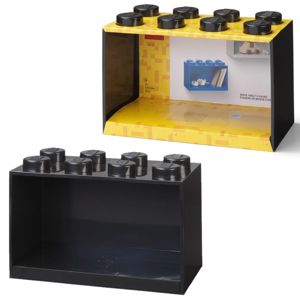 4115 LEGO Brick Shelf 8 Knob - Black