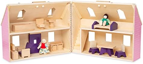 3701 Melissa & Doug Fold & Go Dollhouse