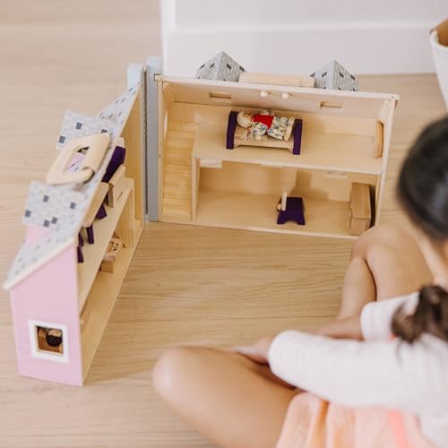 3701 Melissa & Doug Fold & Go Dollhouse