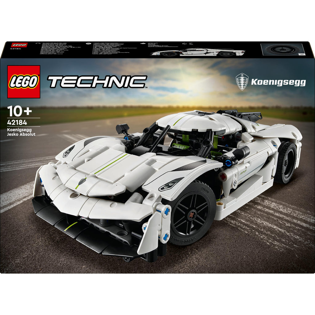 LEGO® Technic™ Koenigsegg Jesko Absolut White Hypercar 42184