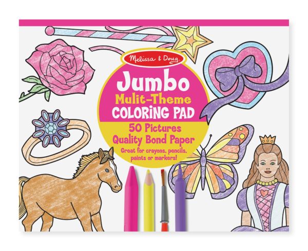 4225 Melissa & Doug Jumbo Pad Pink
