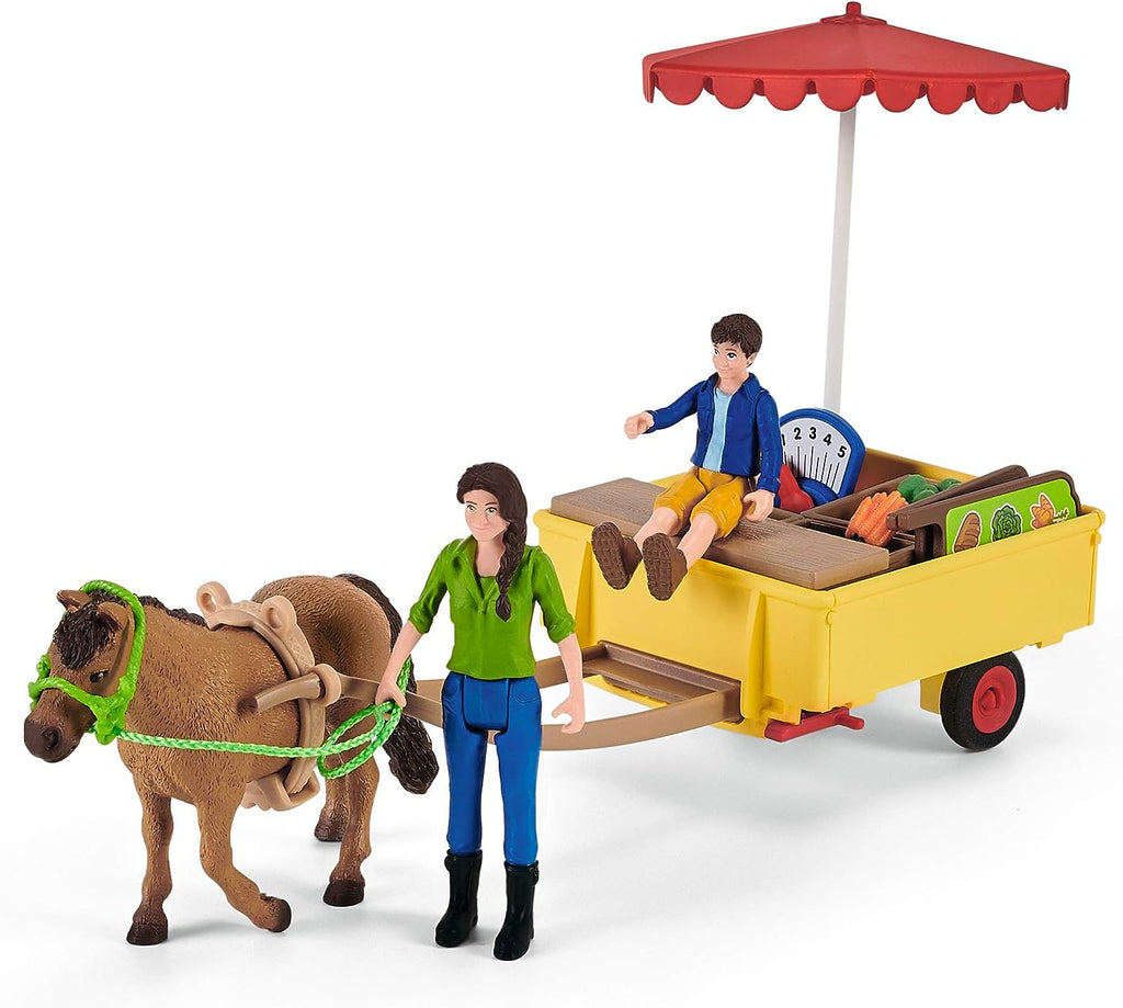 42528 Schleich Sunny Dale Mobile Farm Stand