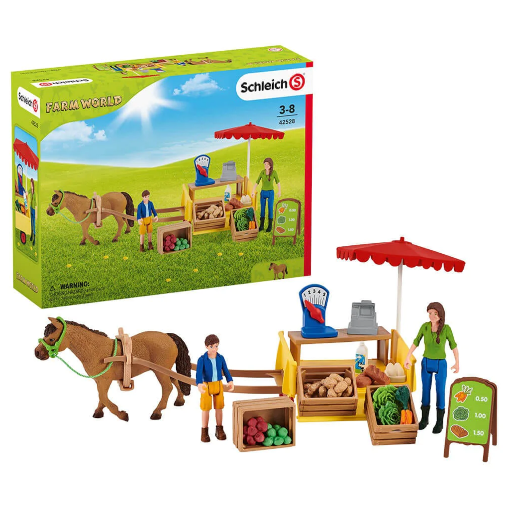 42528 Schleich Sunny Dale Mobile Farm Stand