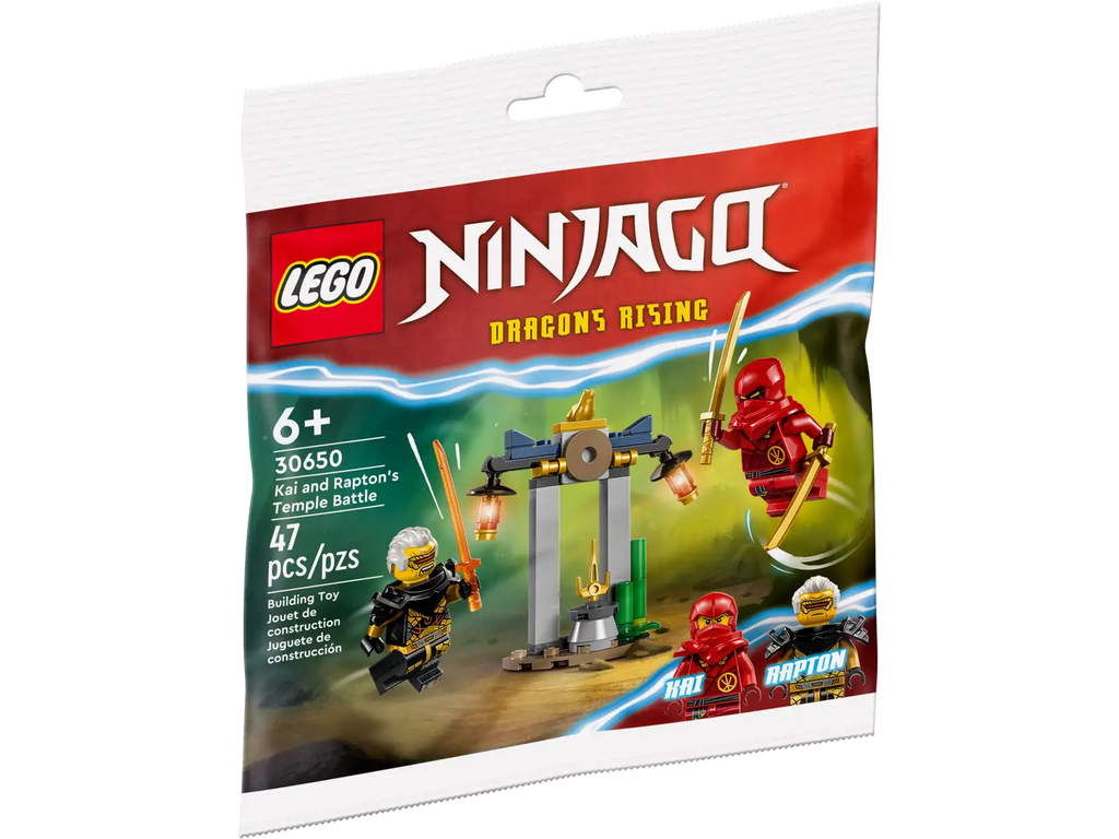 LEGO® Ninjago Kai and Rapton's Temple Battle 30650