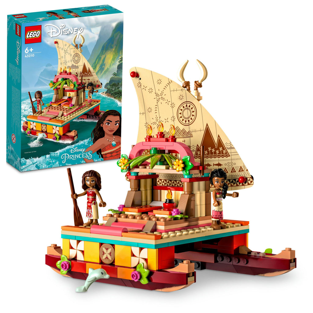 43210 LEGO Disney Princess Moana's Wayfinding Boat