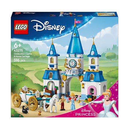 LEGO® | Disney Princess™ Cinderella’s Castle & Horse Carriage 43275