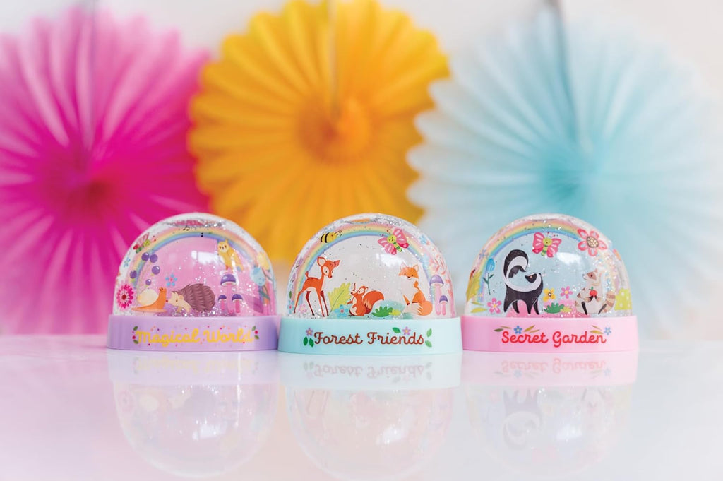 4M - Glitter Rainbow Snow Domes