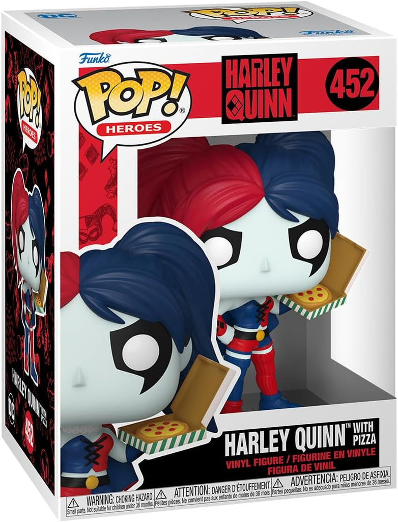 452 Funko POP! Harley Quinn 30th Anniversary - Harley Quinn with Pizza