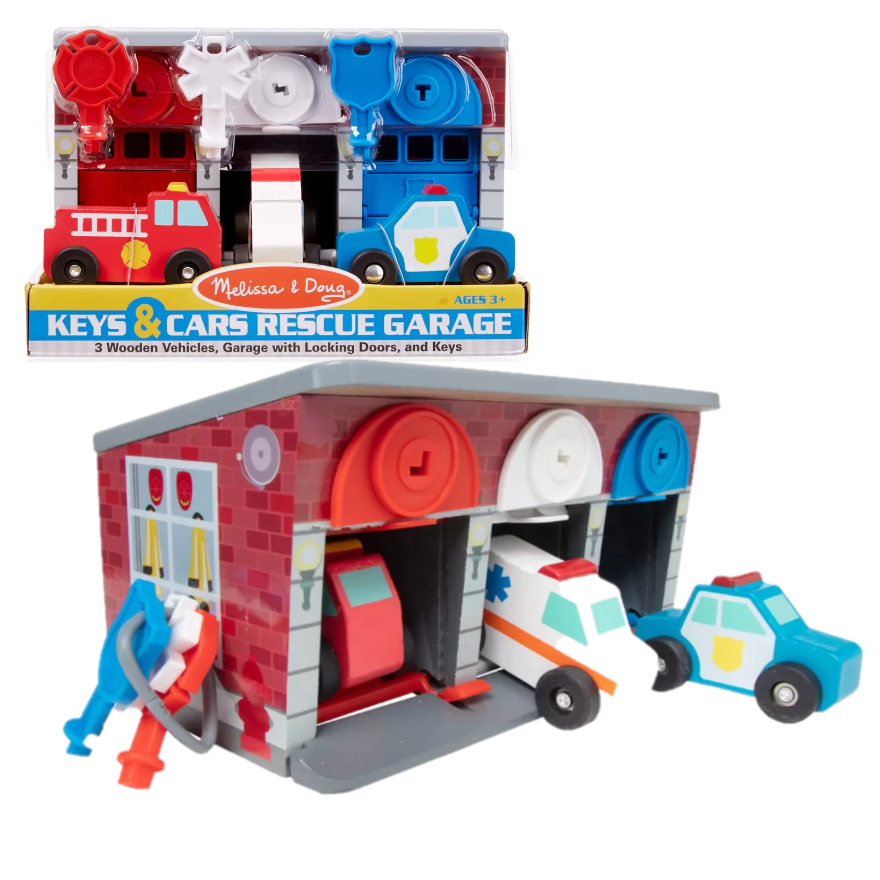 Melissa and doug keys and cars sales