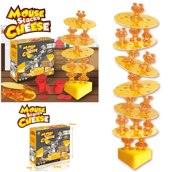 Mouse Stacks Cheese Game