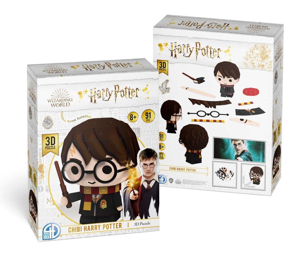 4D Harry Potter Chibi Character 3D Puzzle (91 Pieces)