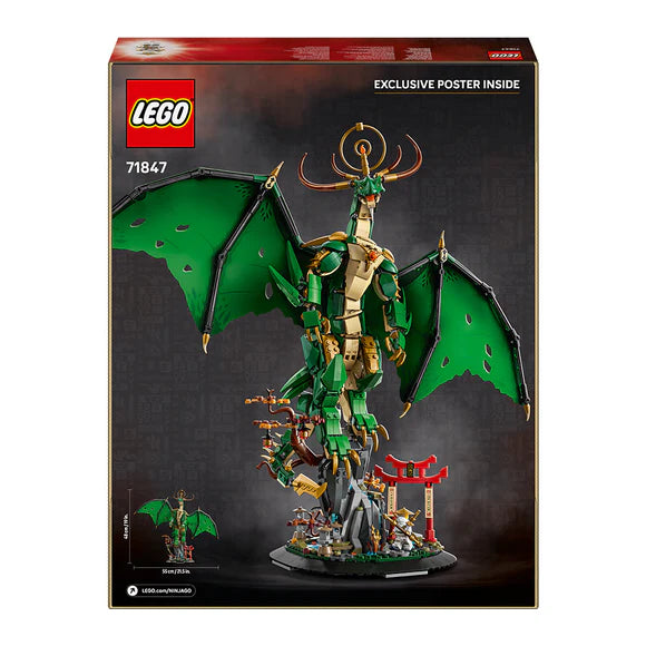 LEGO® NINJAGO® The Guardian Dragon Display Building Kit 71847