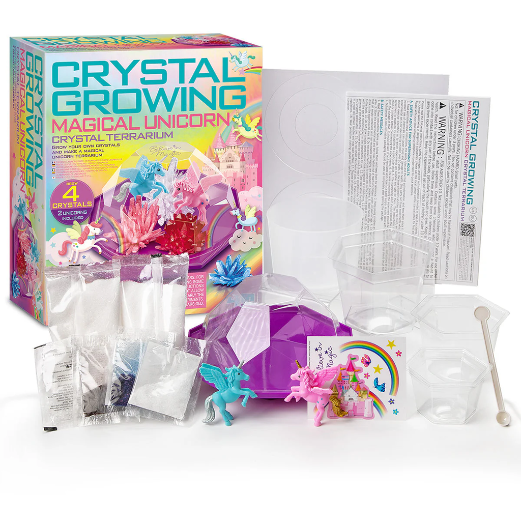 4M Crystal Growing Magical Unicorn