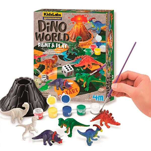 4M Dino World Paint & Play