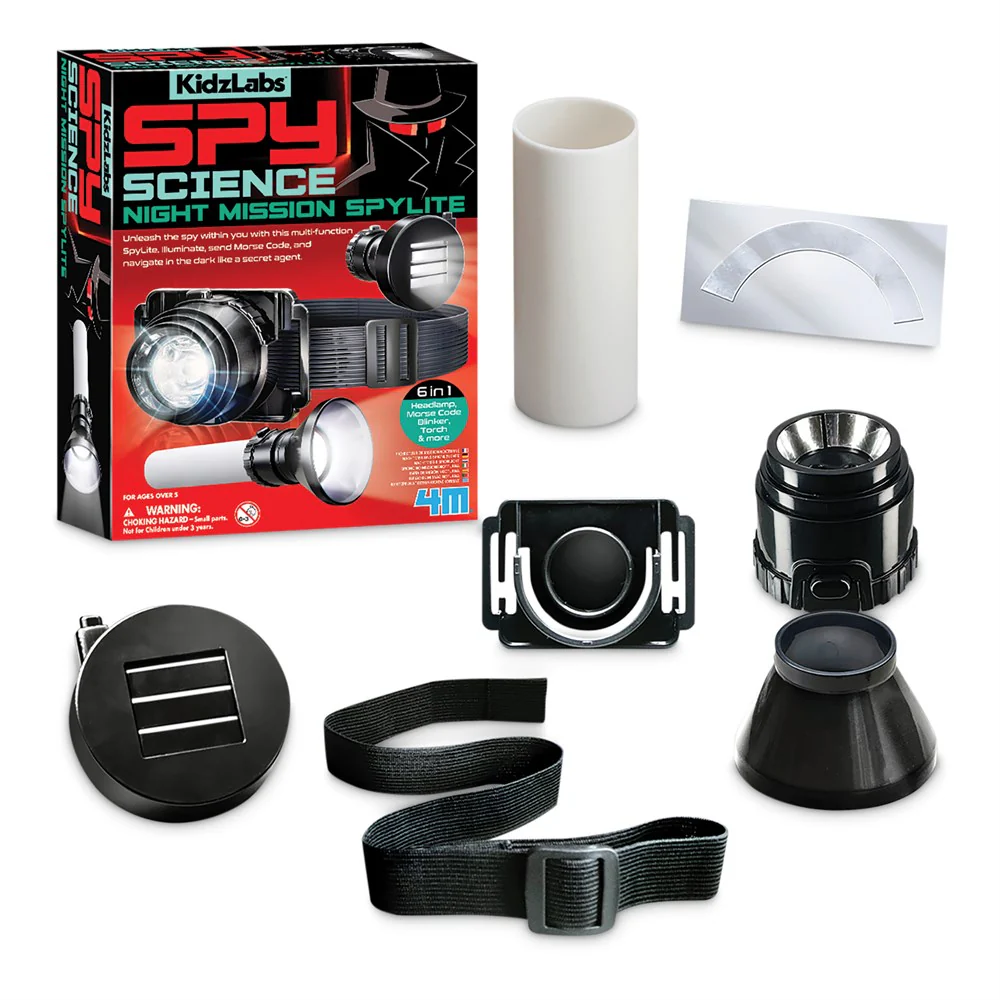 4M KidzLas Spy Science Night Mission Spylite