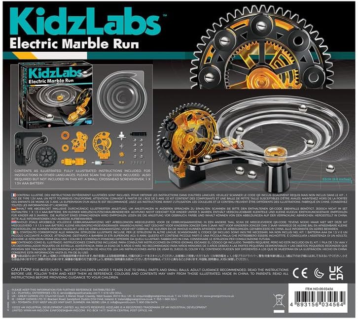 4M KidzLabs Electric Marble Run