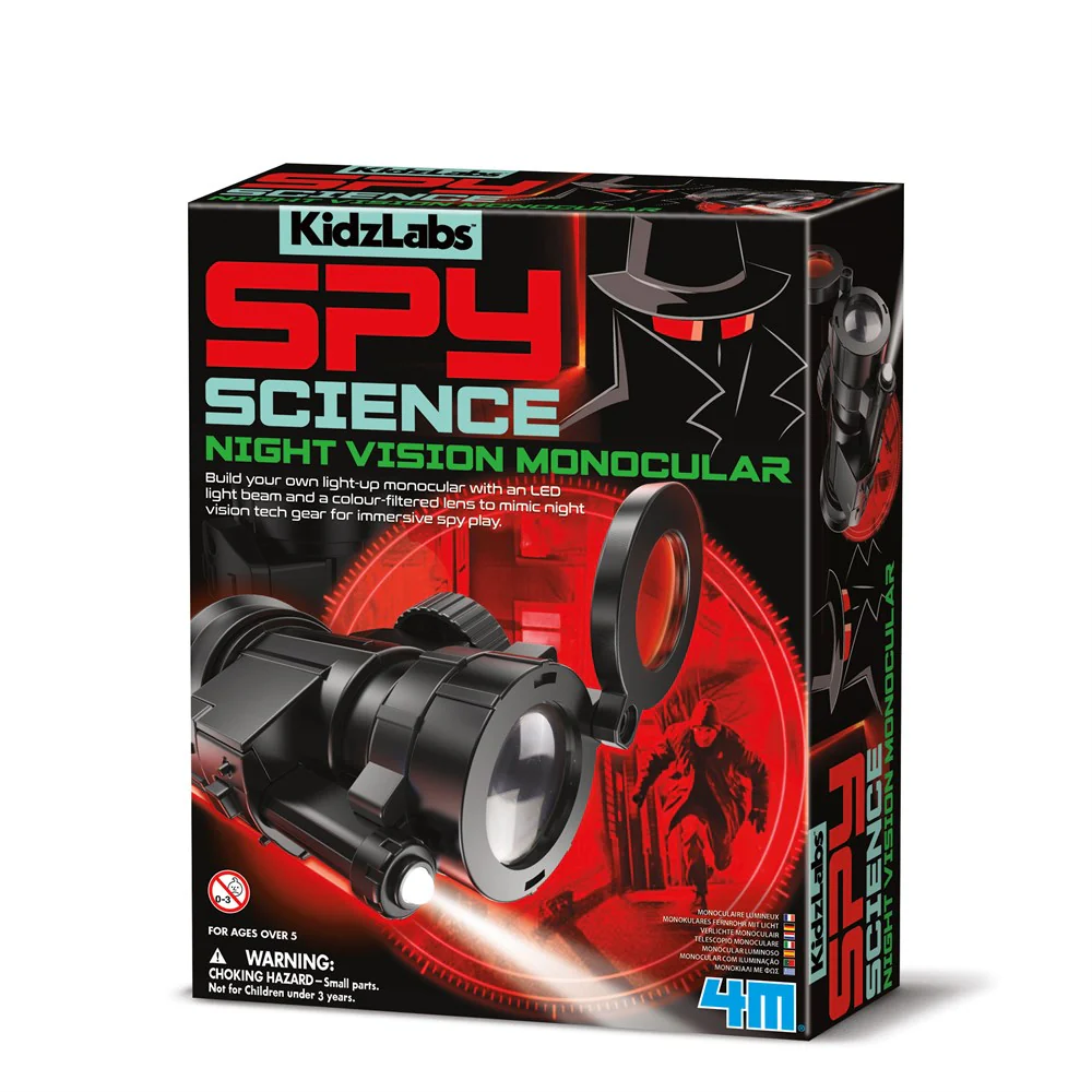 4M KidzLabs Spy Science Monocular