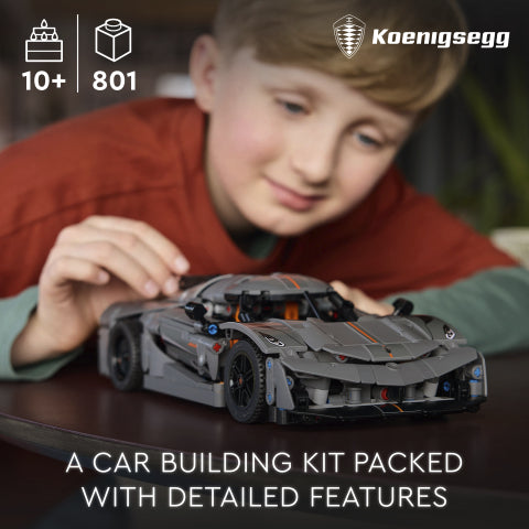 LEGO® Technic™ Koenigsegg Jesko Absolut Grey Hypercar 42173