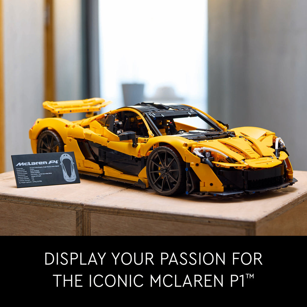 LEGO® Technic McLaren P1™ Model Car Set for Adults 42172