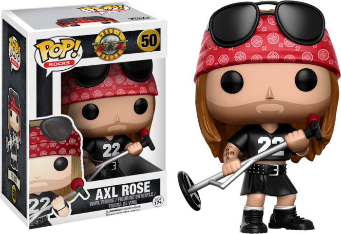 50 Funko POP! Guns N’ Roses - Axl Rose