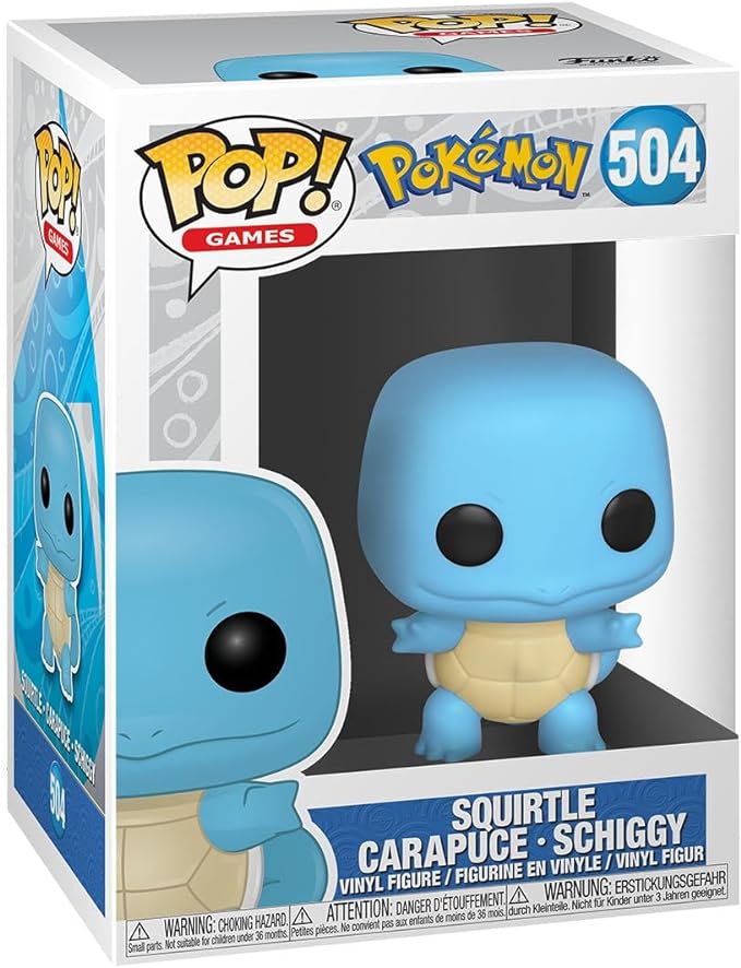 504 Funko POP! Pokemon - Squirtle