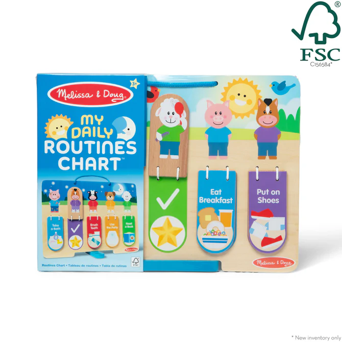 50893 Melissa & Doug My Daily Routines Chart