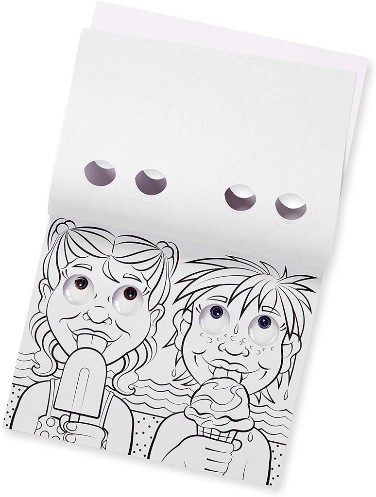 5169 Melissa & Doug Wacky Faces - Googly Eyes Coloring Pad