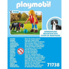 71738 Playmobil Woman with Mountain Dog