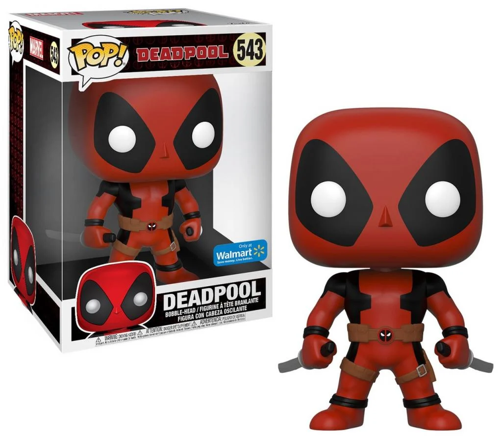 543 Funko POP! Deadpool - Deadpool with Swords Red 10”