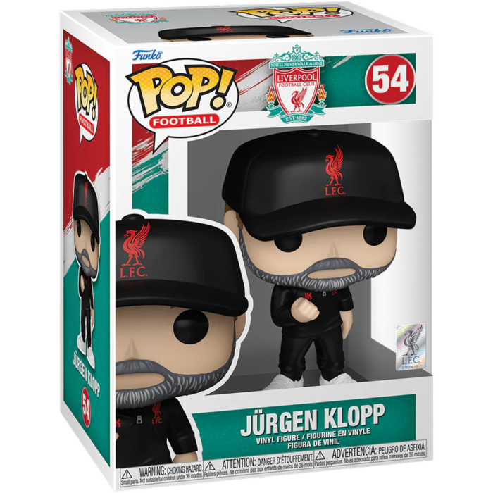 54 Funko POP! Football (Soccer) - Jurgen Klopp Liverpool