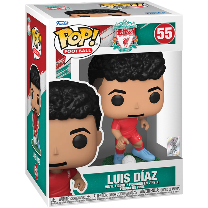 55 Funko POP! Football (Soccer) - Luis Diaz Liverpool