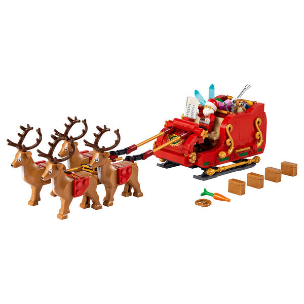 LEGO® Iconic Santa’s Sleigh Christmas Building Toy 40499