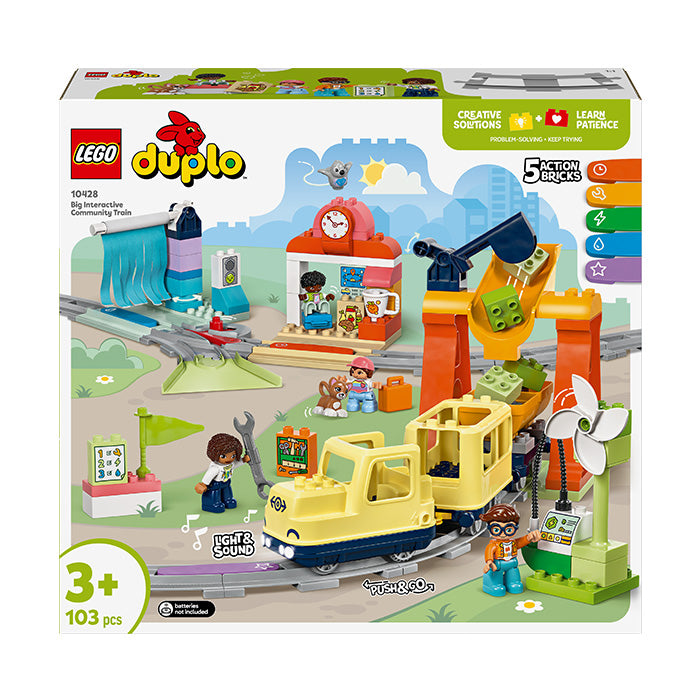 LEGO® DUPLO® Big Interactive Community Toy Train Set 10428