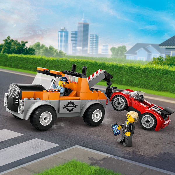 60435 LEGO 4+ City Tow Truck and Sports Car Repair