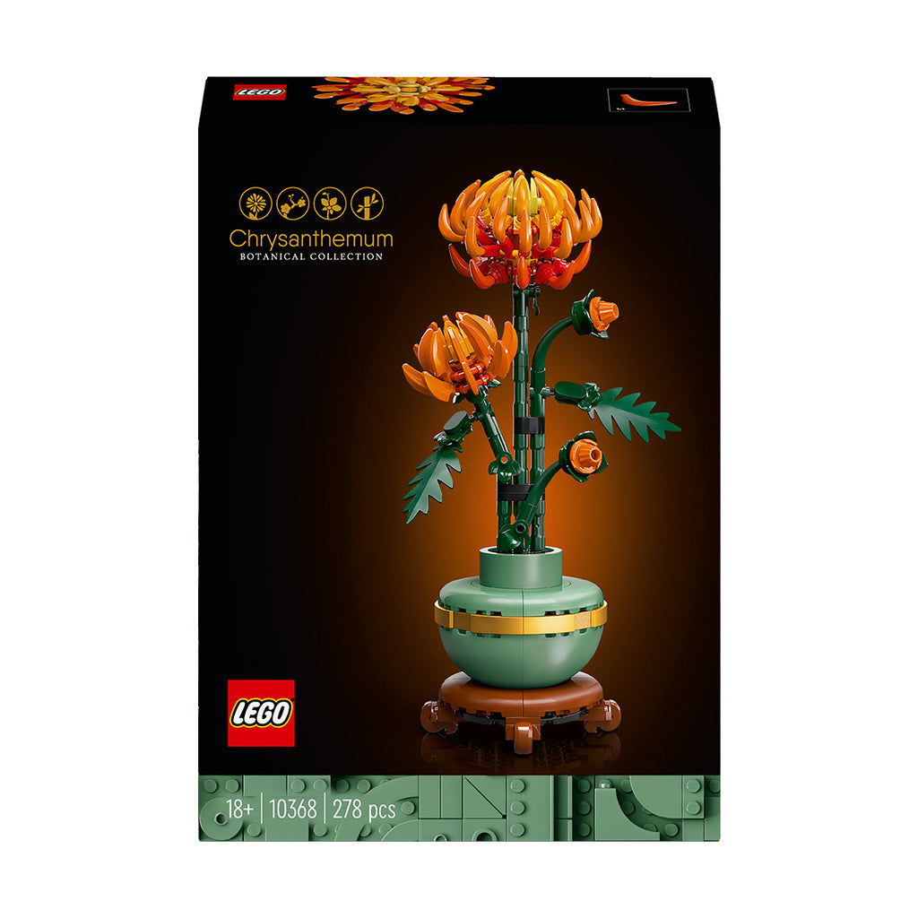 LEGO® ICONS Chrysanthemum Faux Flower 10368