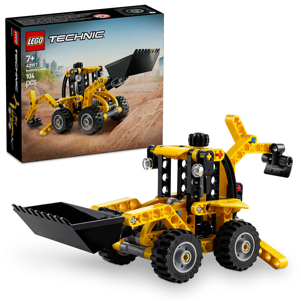 LEGO® Technic™ Backhoe Loader Construction Vehicle Toy 42197