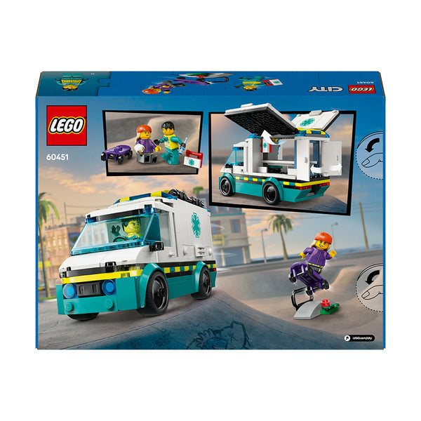 LEGO® City Emergency Ambulance 60451