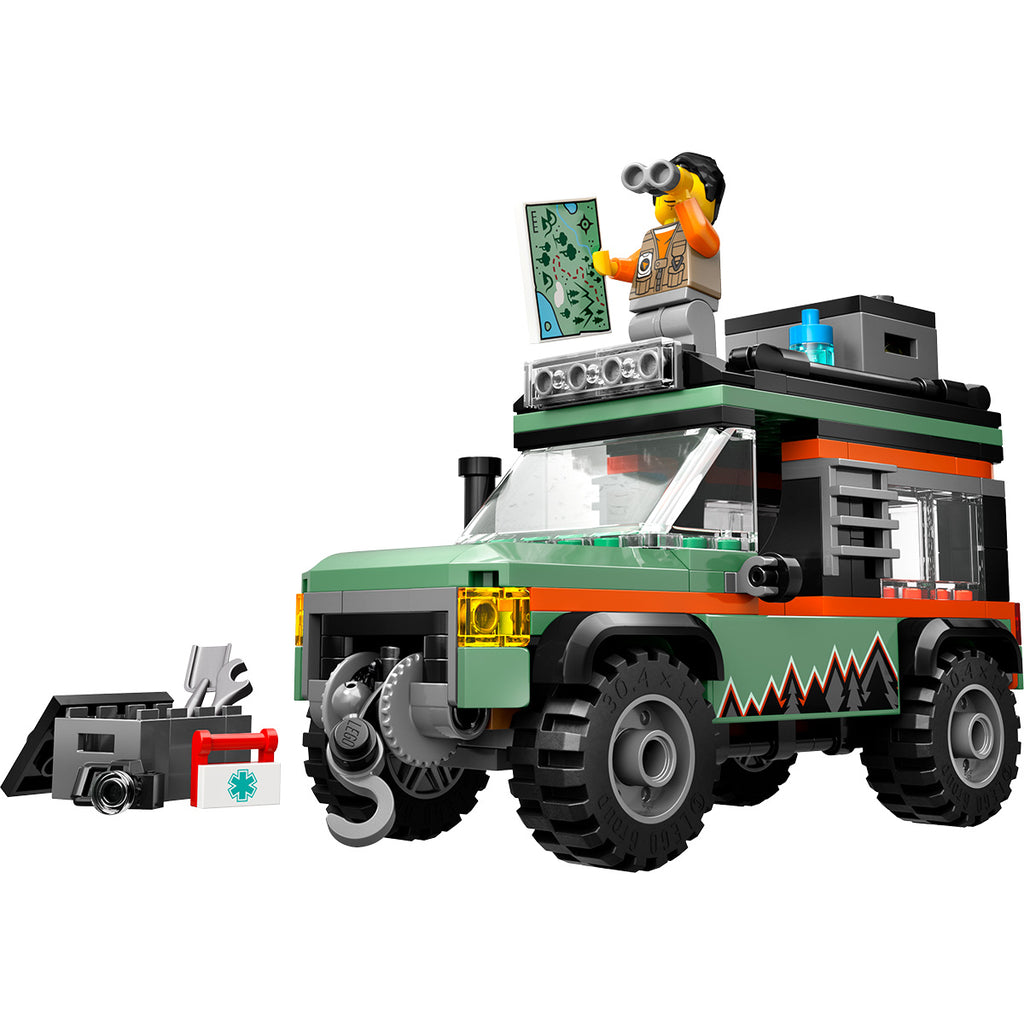 LEGO® City Off-Road 4x4 Mountain Truck, Toy Vehicle Set 60447