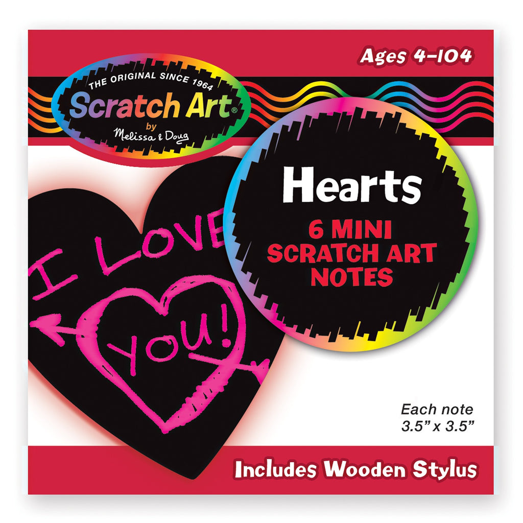 5930 Melissa & Doug Scratch Magic Love Notes