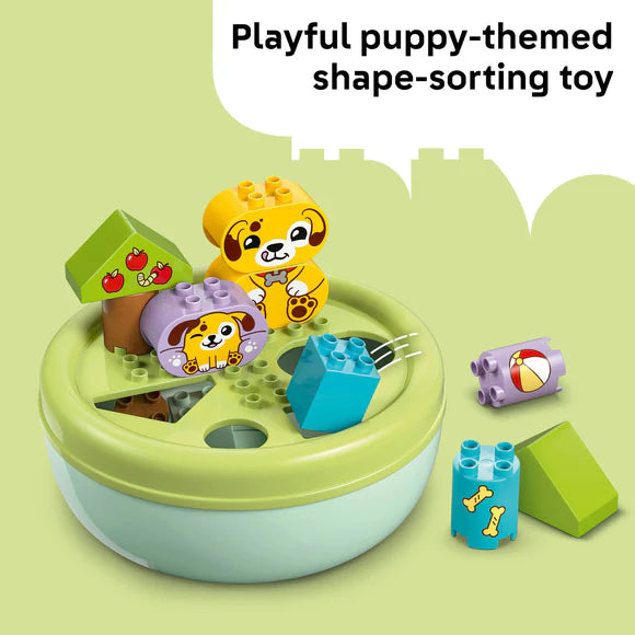 LEGO® DUPLO® My First Shape Sorter: Puppy House Toddler Learning Toy 10441