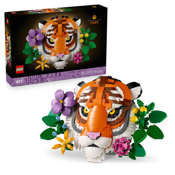 LEGO® Art The Fauna Collection – Tiger 31217
