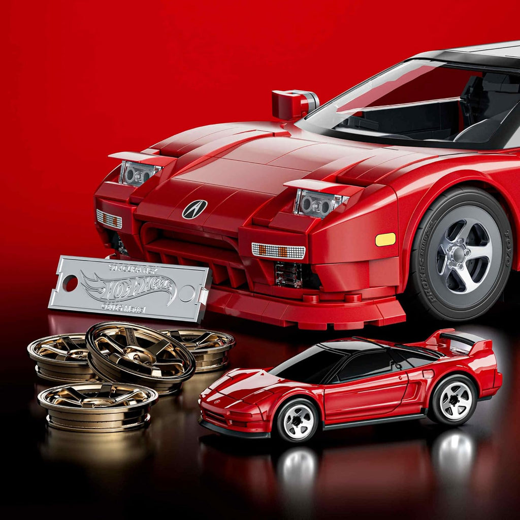 Mattel Brick Shop Hot Wheels Acura 90 NSX – Pops Toys