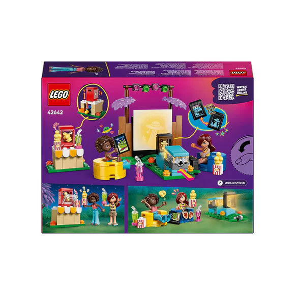 LEGO® Friends Friendship Movie Night Pretend-Play Toy Building Kit 42642