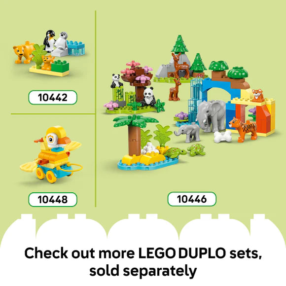 LEGO® DUPLO® Town 3in1 Dinosaurs on Wheels Learn-Through-Play Toddler Toy 10451