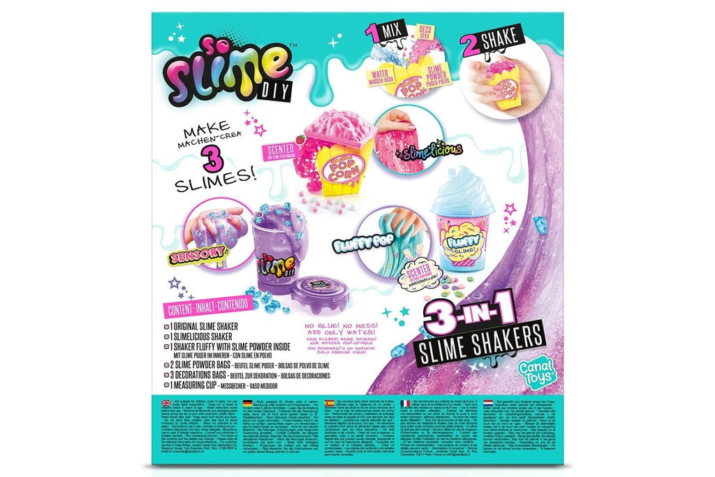 Slime’licious 3-in-1 Slime Shakers