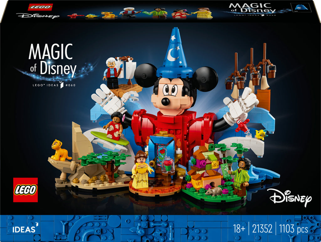 LEGO® Ideas Magic of Disney Decoration Set for Adults 21352